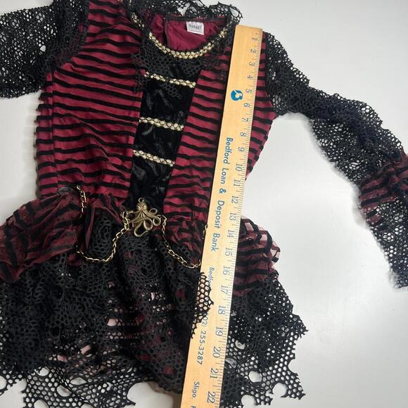 Spirit Halloween Pirate Girl Costume Set Kids Size L (10–12) - Picture 4 of 9